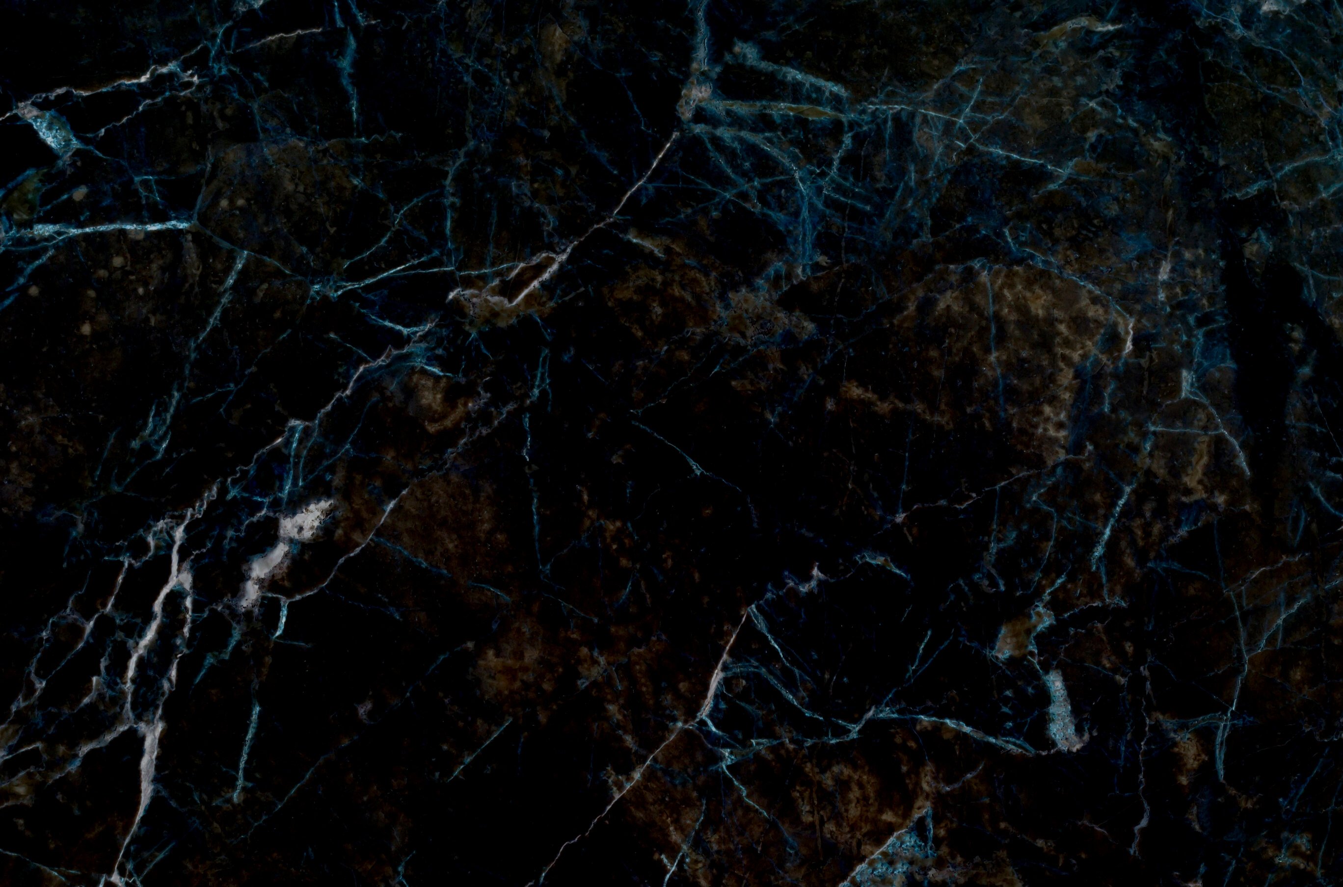 Black marble natural